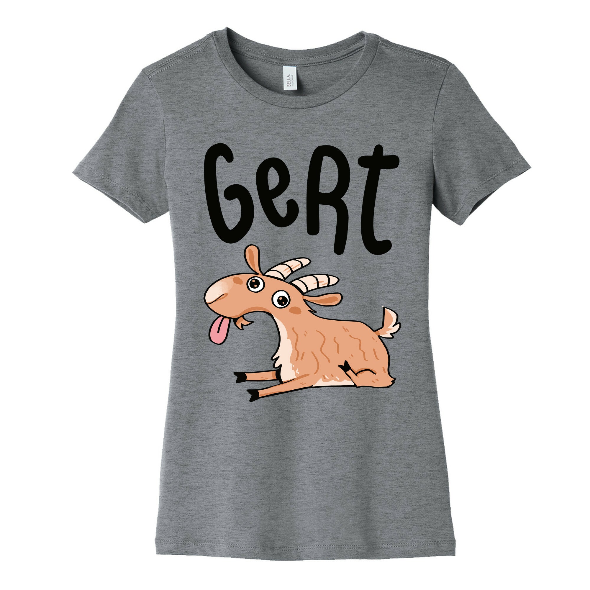 Gert Derpy Goat Women's Cotton Tee