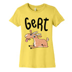 Gert Derpy Goat Women's Cotton Tee