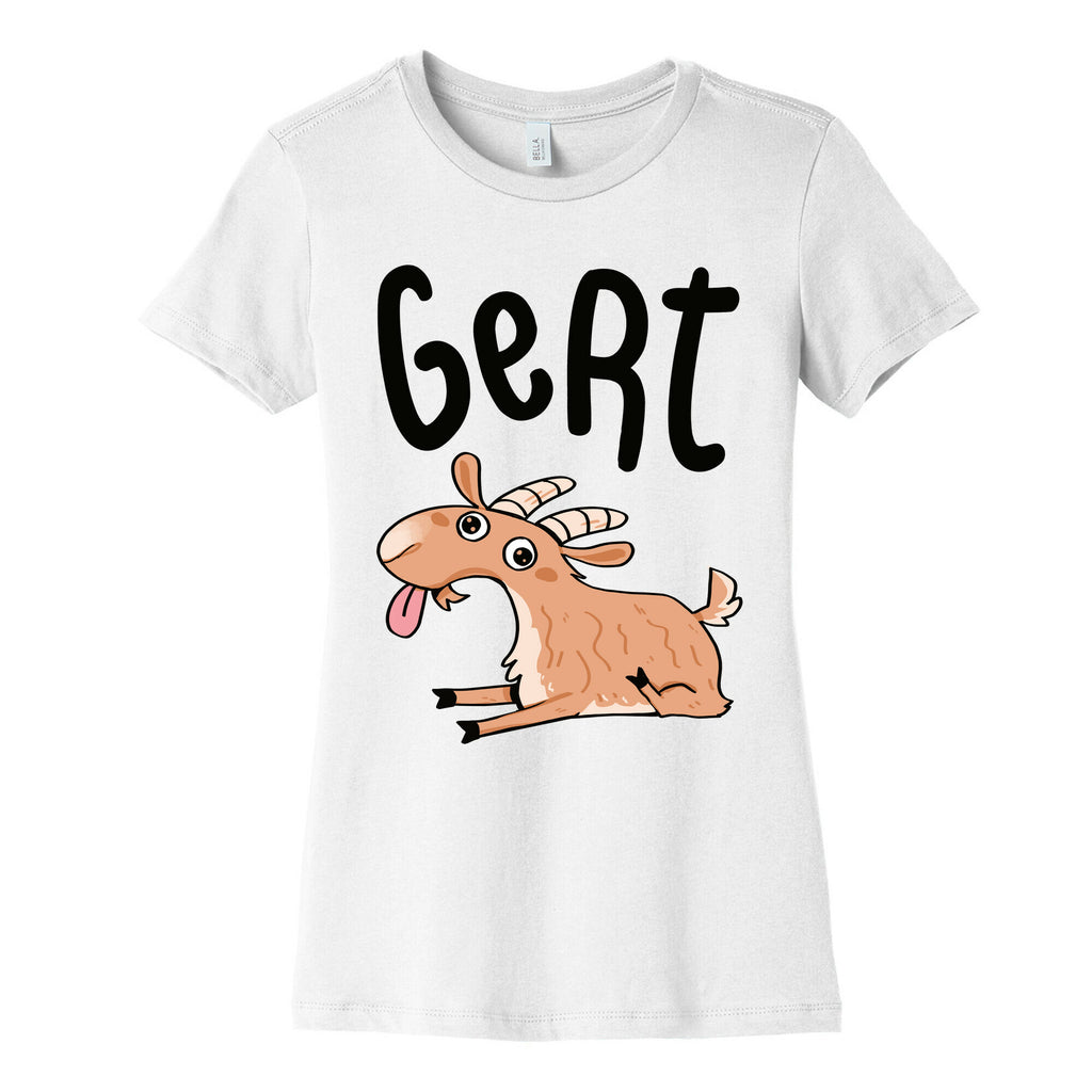 Gert Derpy Goat Women's Cotton Tee