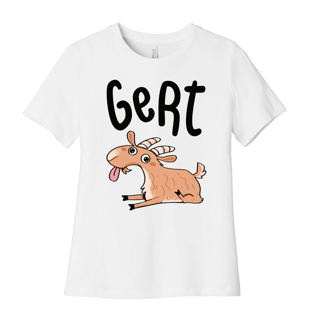 Gert Derpy Goat Women's Cotton Tee