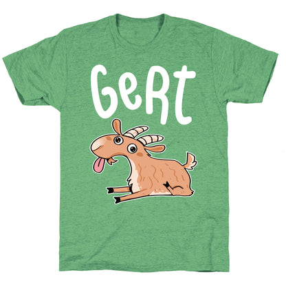 Gert Derpy Goat Unisex Triblend Tee