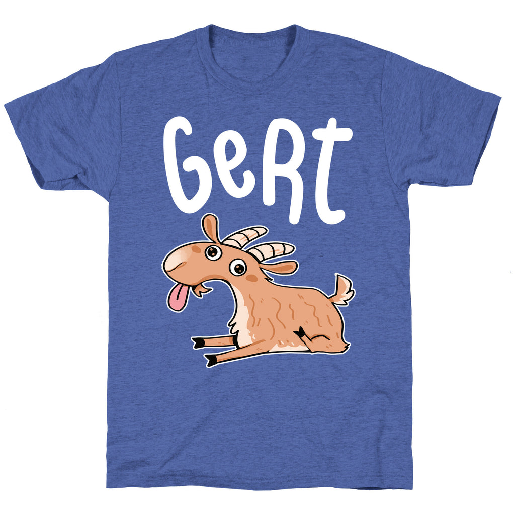 Gert Derpy Goat Unisex Triblend Tee