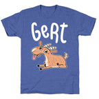 Gert Derpy Goat Unisex Triblend Tee