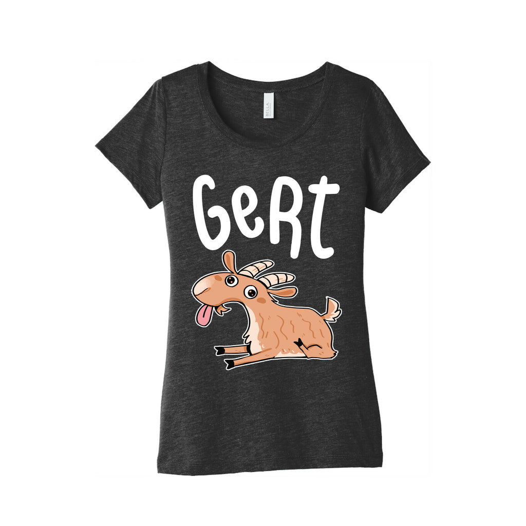 Gert Derpy Goat Women's Triblend Tee