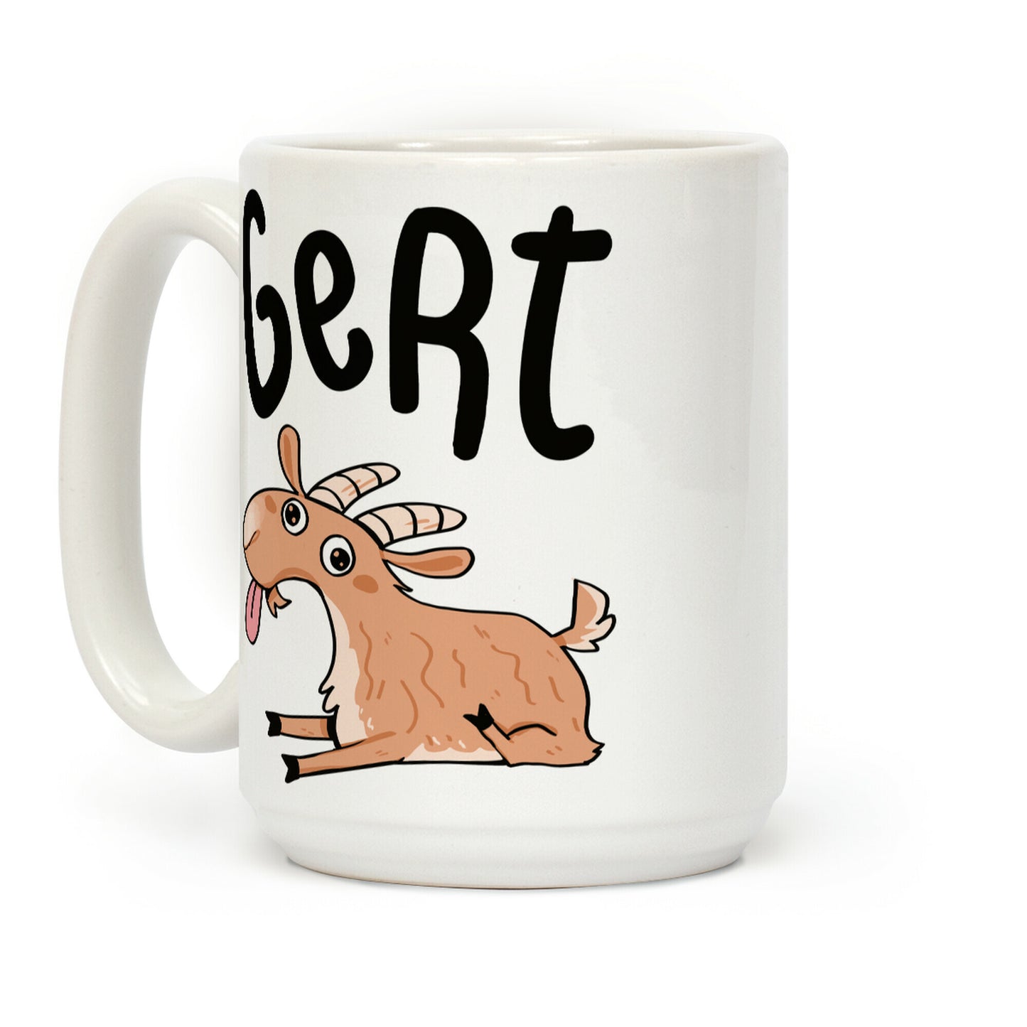 Gert Derpy Goat Coffee Mug