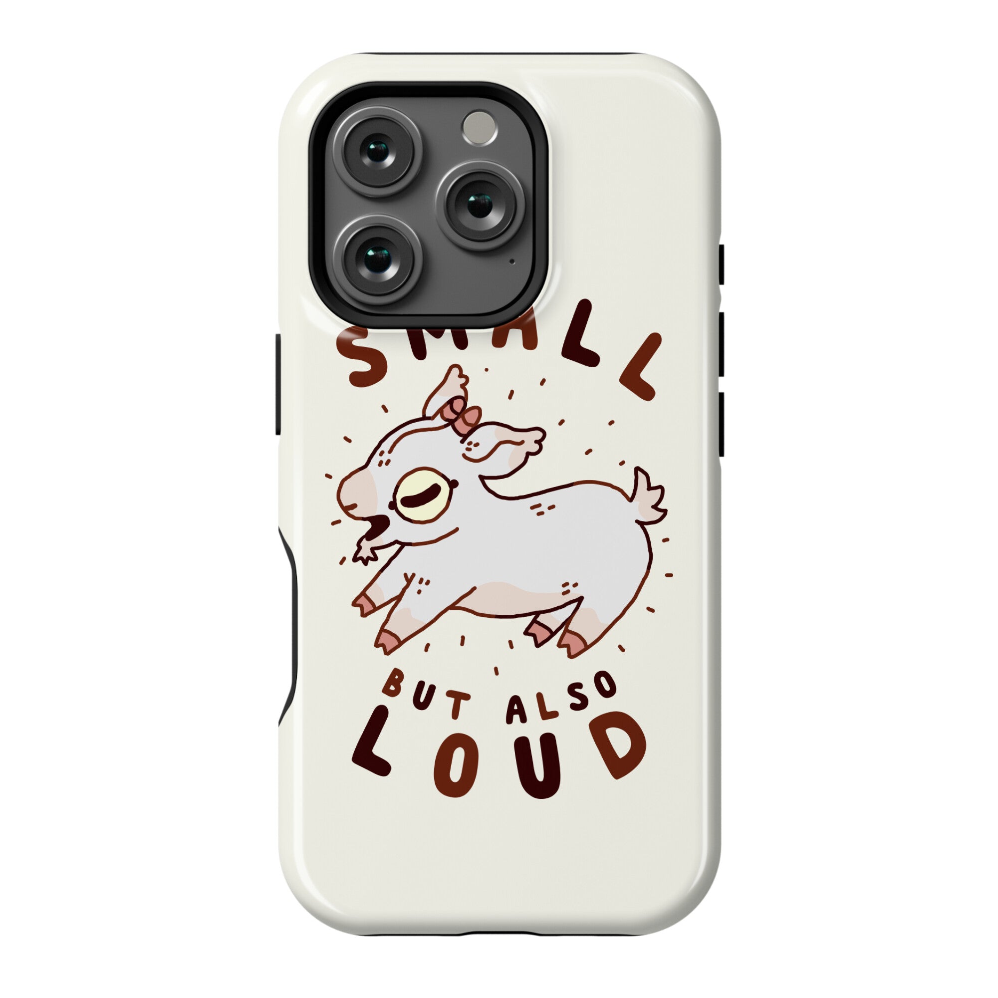 Small But Also Loud Baby Goat Phone Case