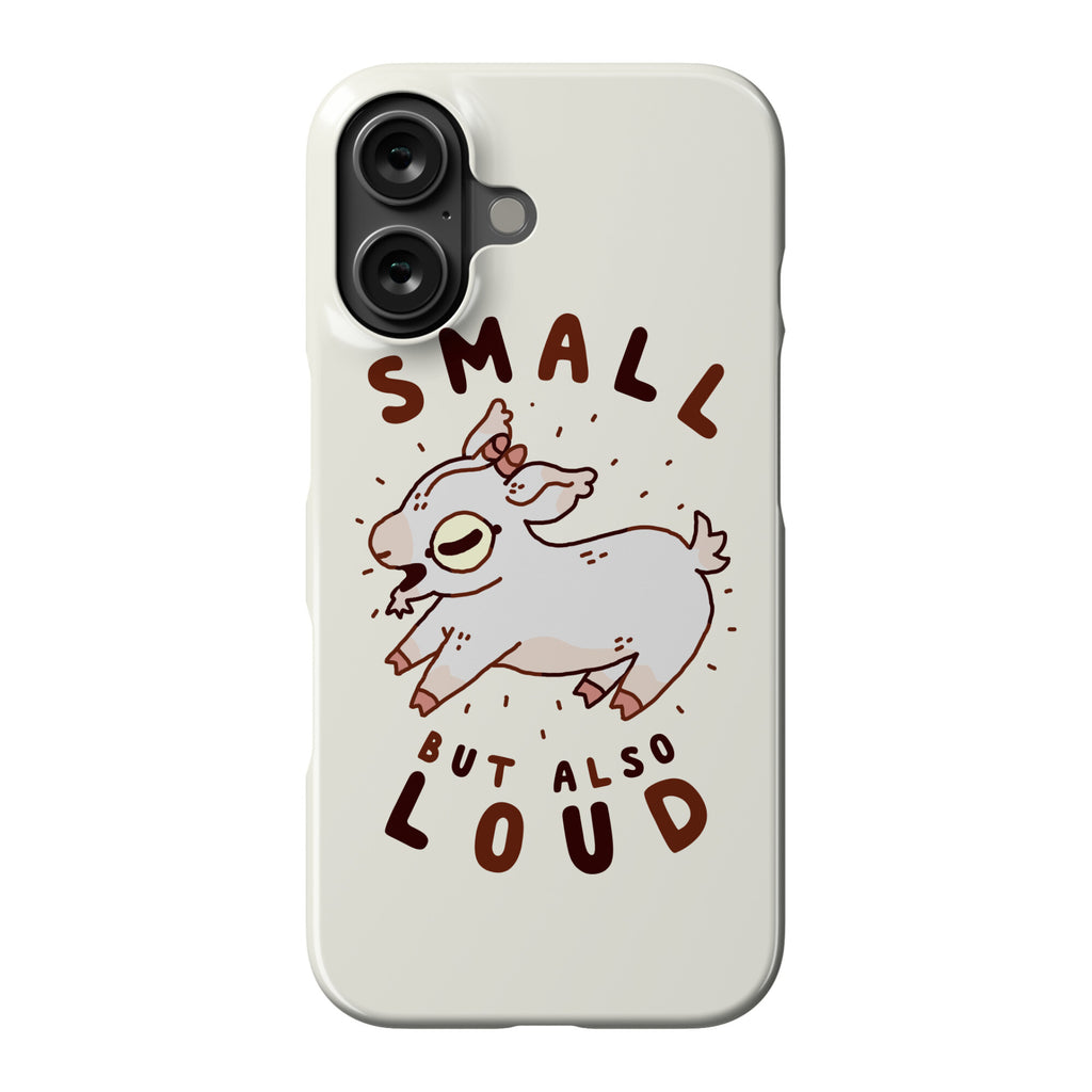 Small But Also Loud Baby Goat Phone Case