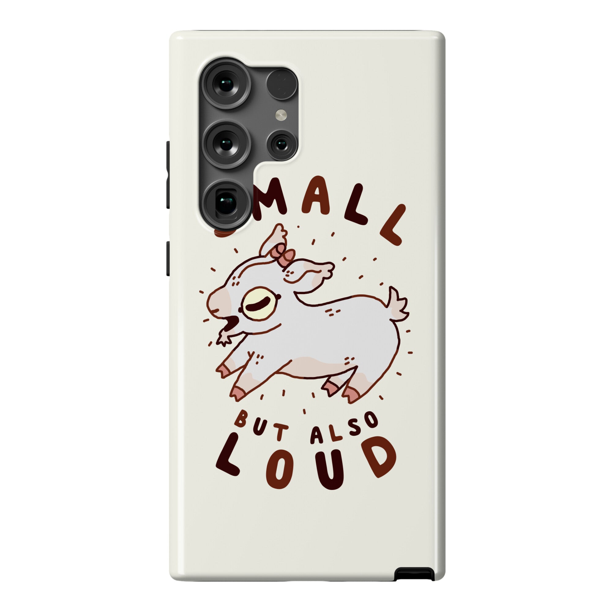 Small But Also Loud Baby Goat Phone Case