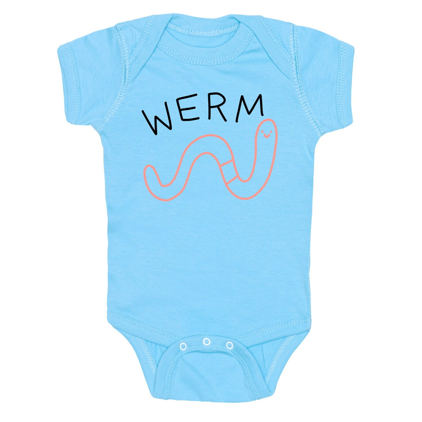 Werm Derpy Worm Baby One Piece