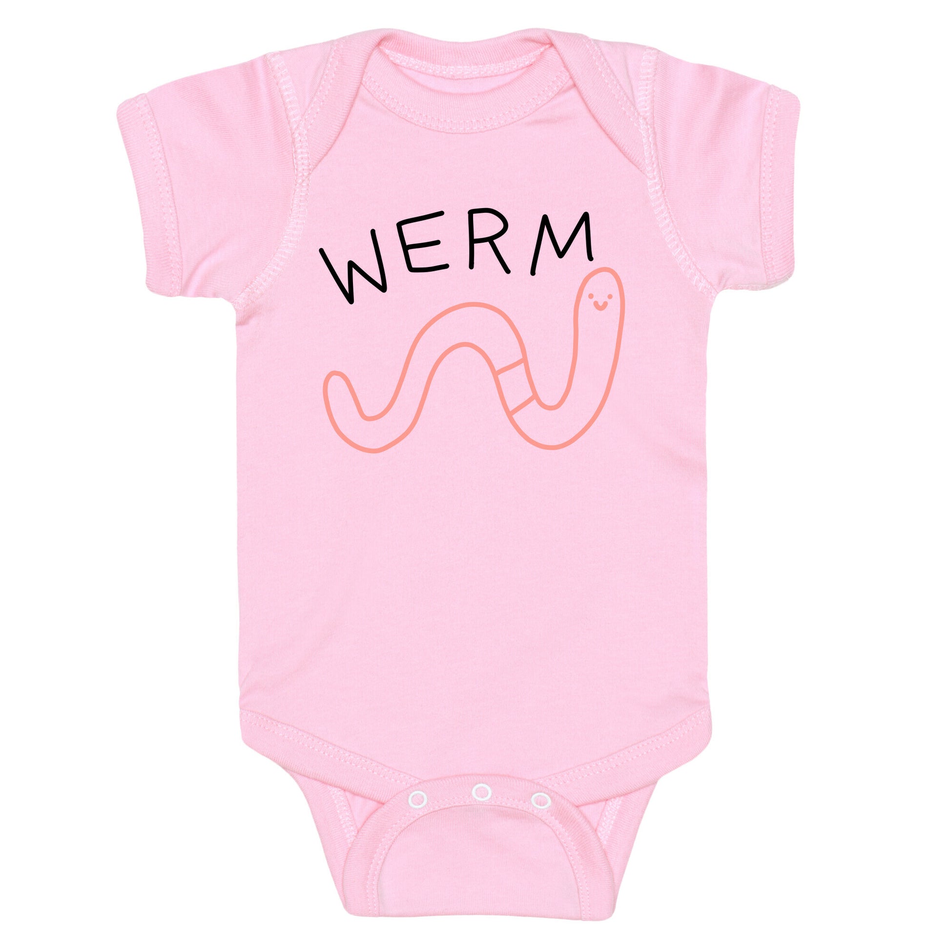 Werm Derpy Worm Baby One Piece