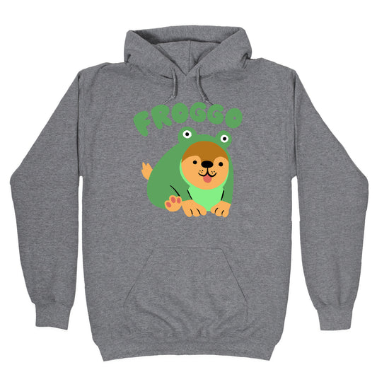 Froggo Doggo Frog Hoodie