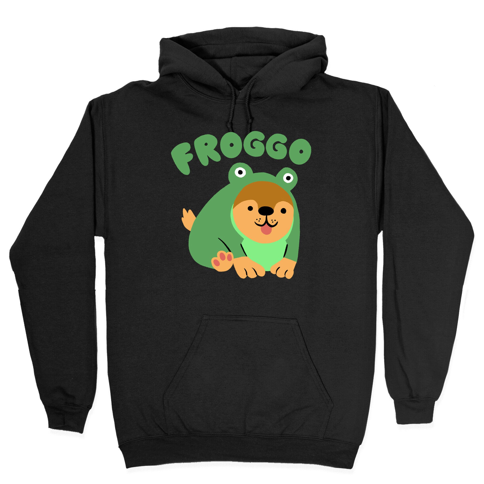 Froggo Doggo Frog Hoodie