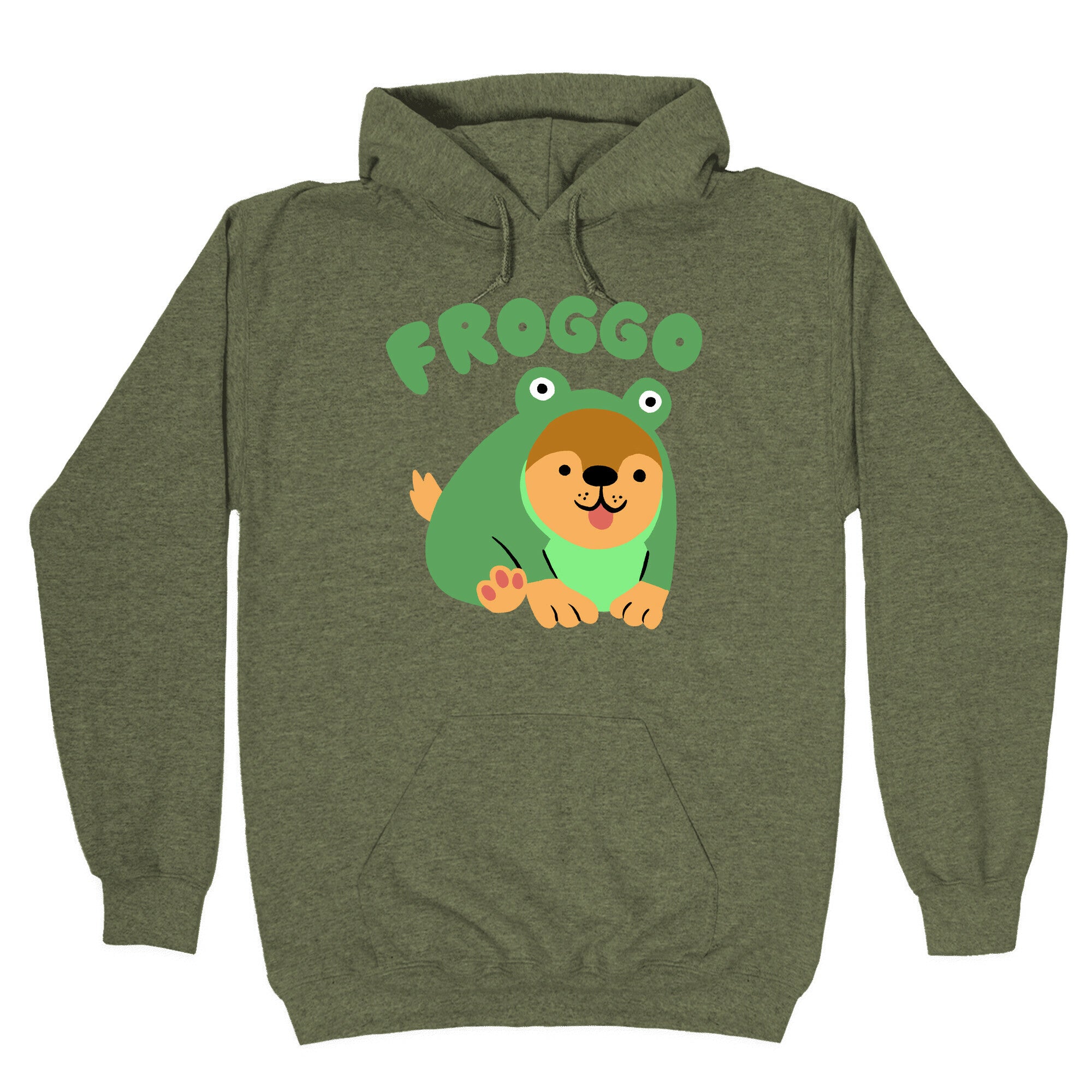 Froggo Doggo Frog Hoodie