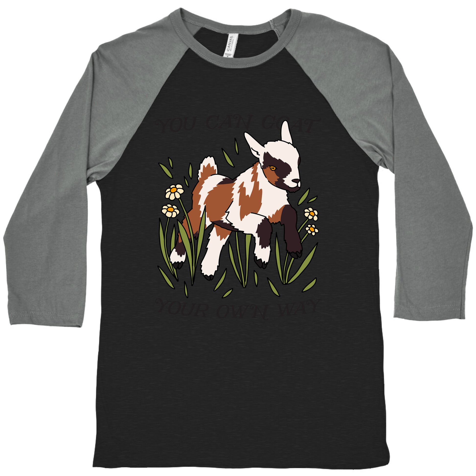 You Can Goat Your Own Way Baseball Tee
