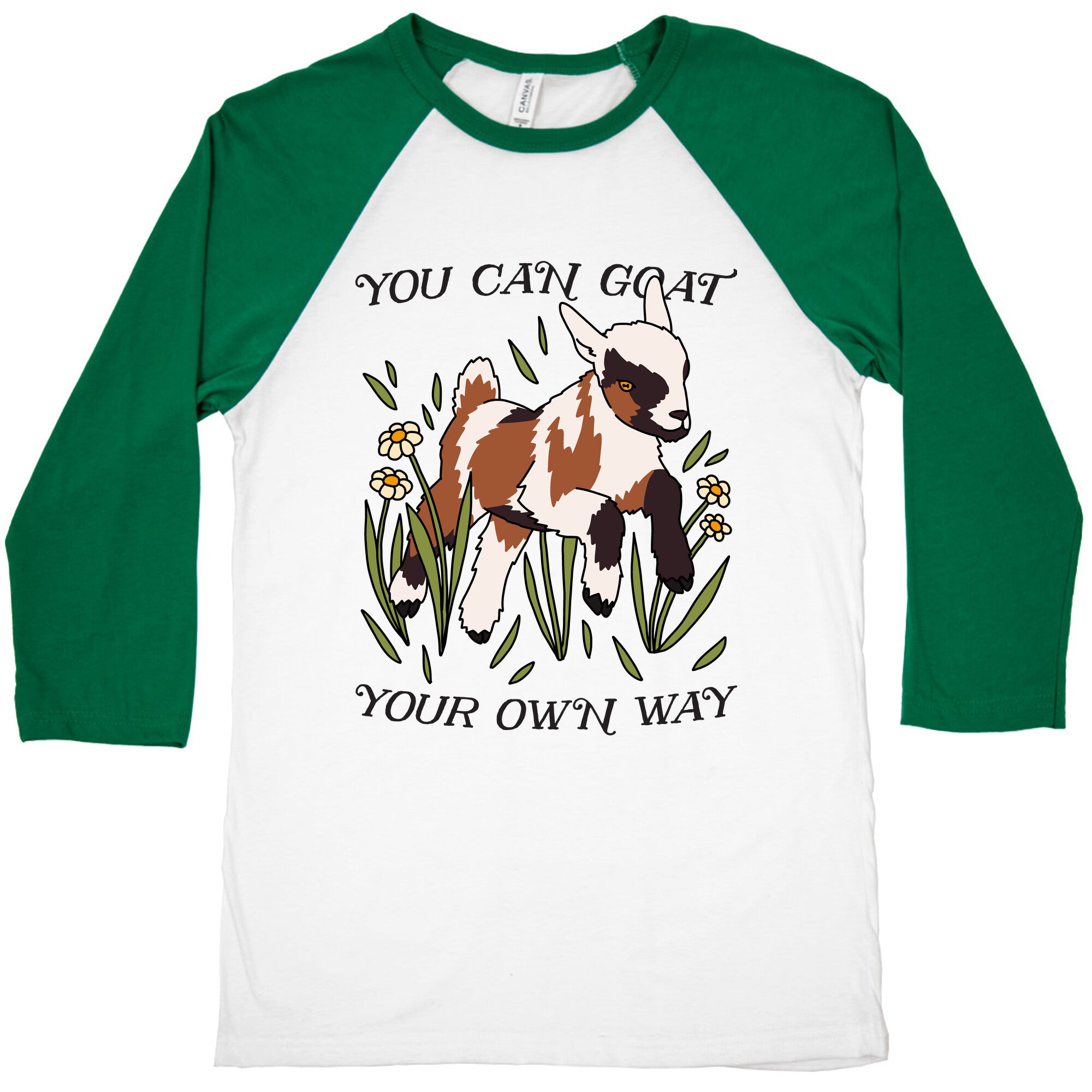 You Can Goat Your Own Way Baseball Tee