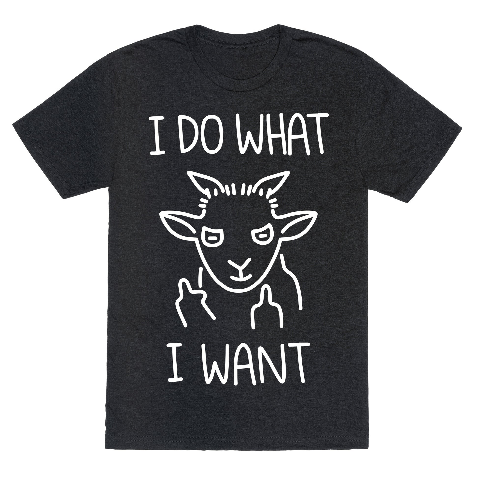 I Do What I Want (Goat) Unisex Triblend Tee