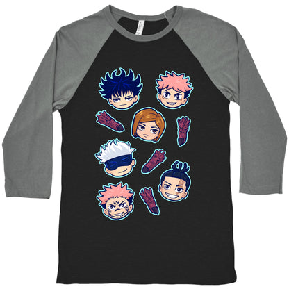 Sorcerers and Demon Fingers Baseball Tee