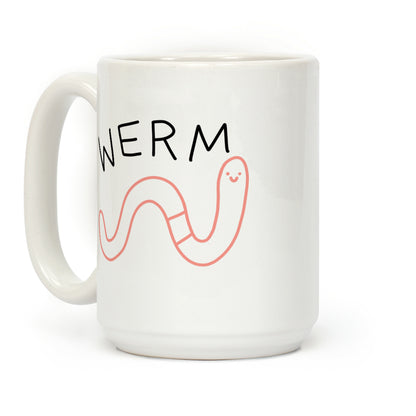 Werm Derpy Worm Coffee Mug