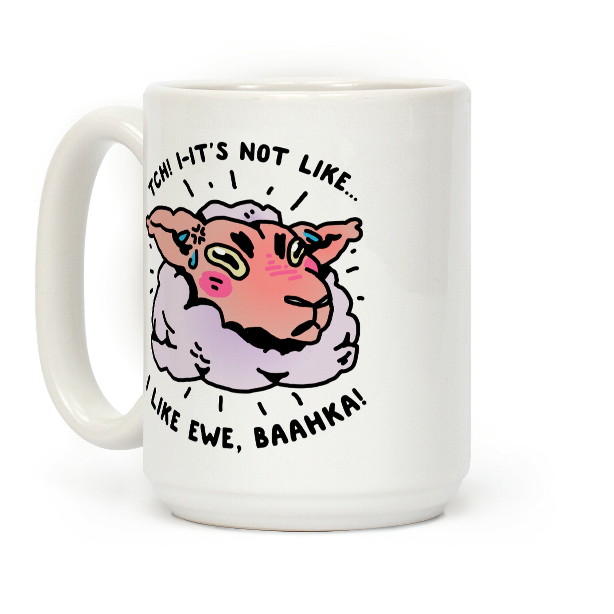 Tsundere Sheep Coffee Mug