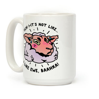 Tsundere Sheep Coffee Mug