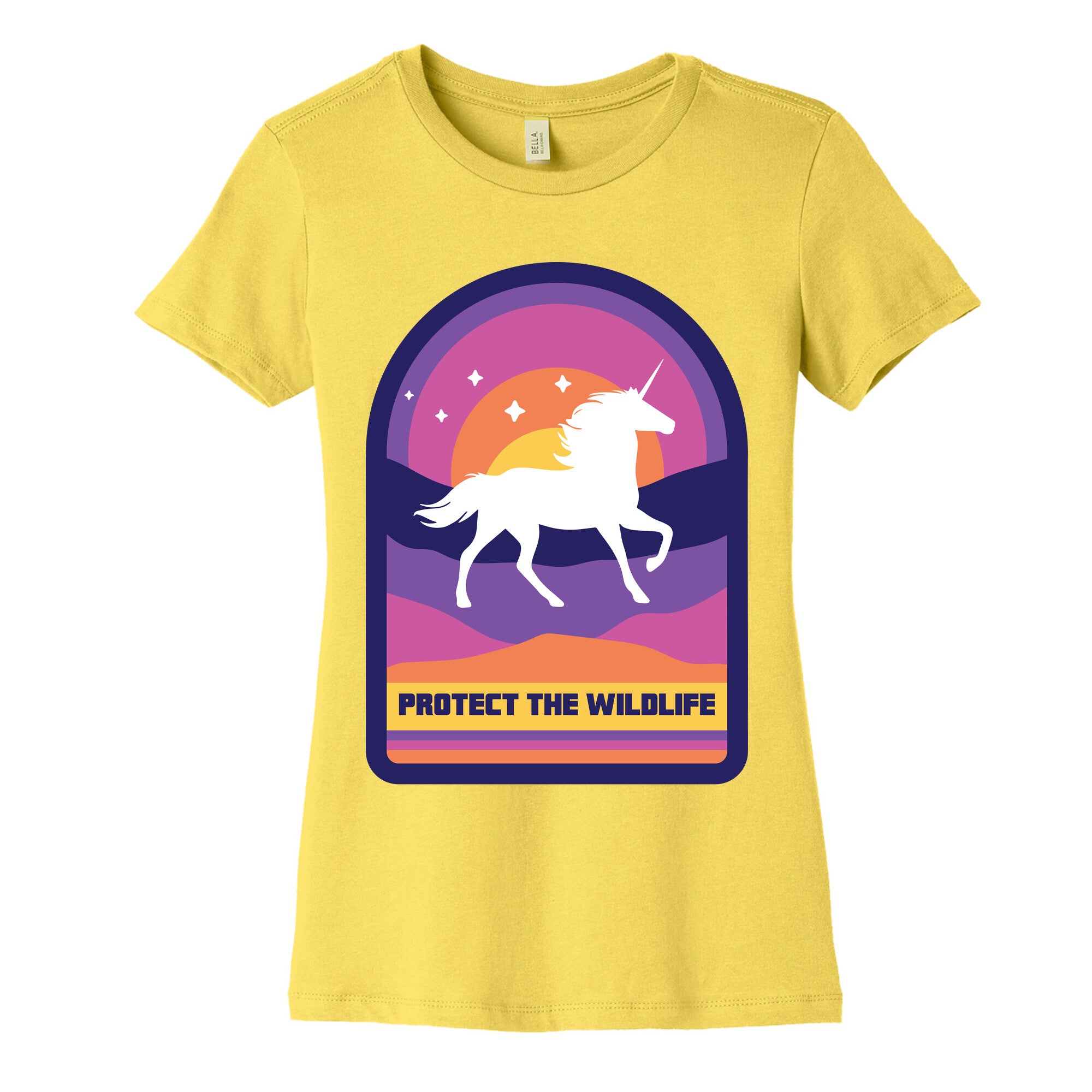 Protect The Wildlife (Unicorn) Women's Cotton Tee