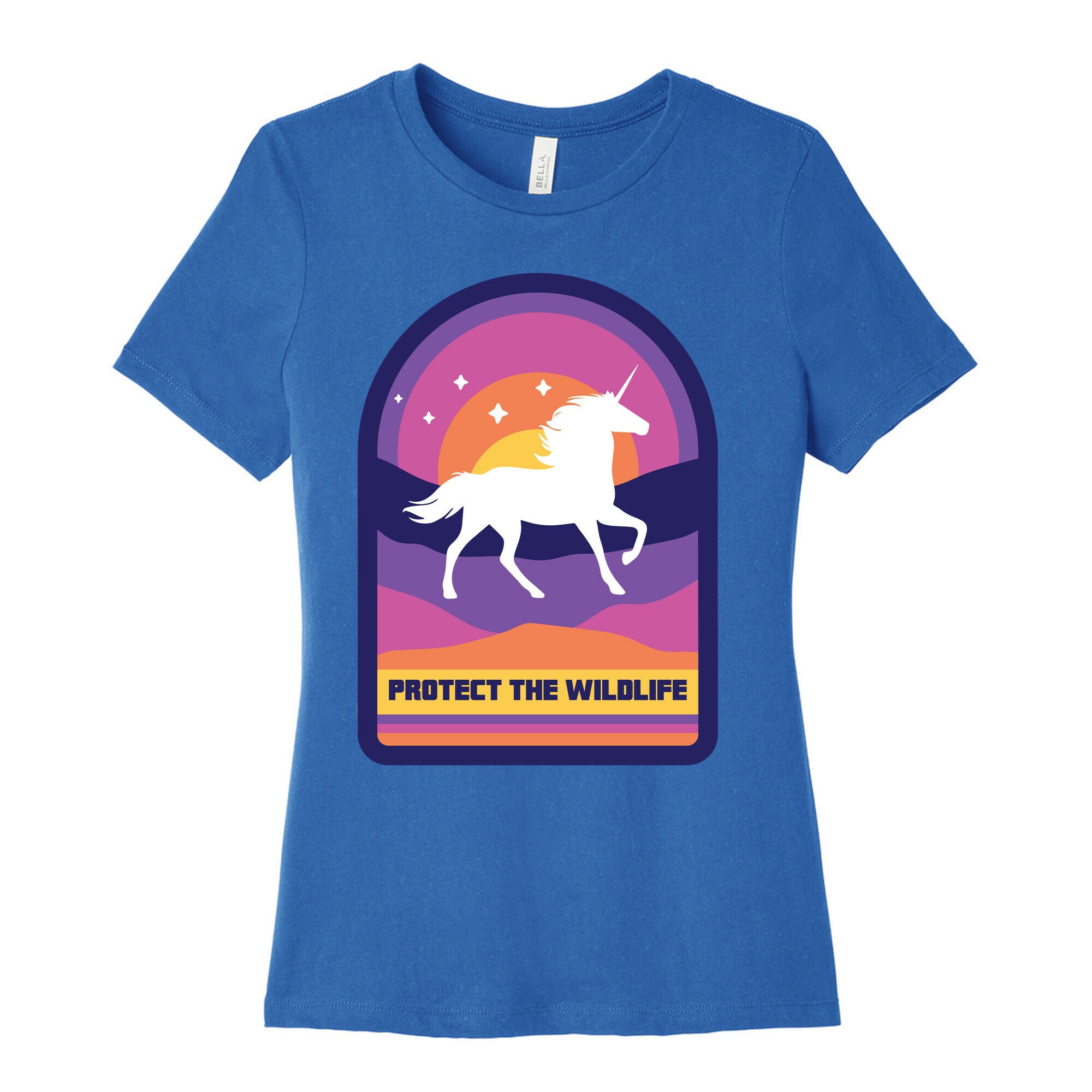 Protect The Wildlife (Unicorn) Women's Cotton Tee