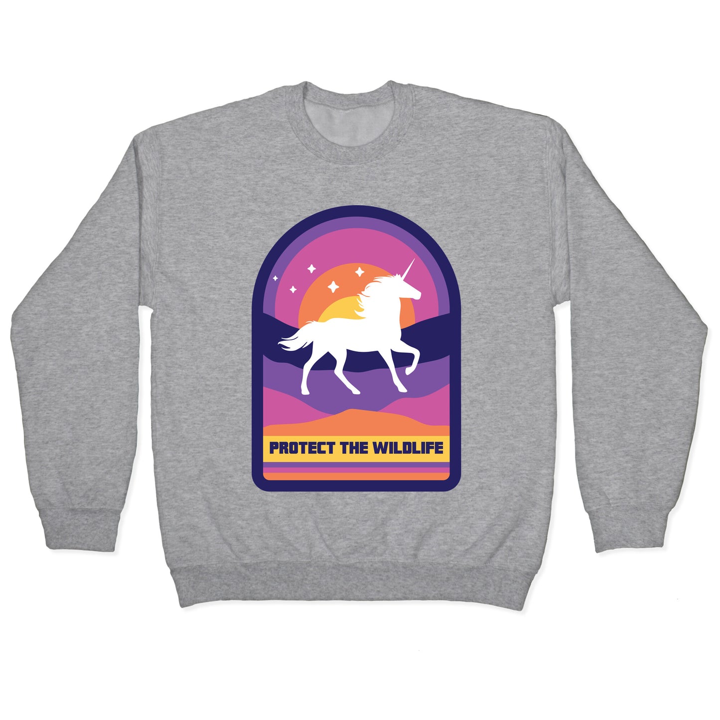 Protect The Wildlife (Unicorn) Crewneck Sweatshirt