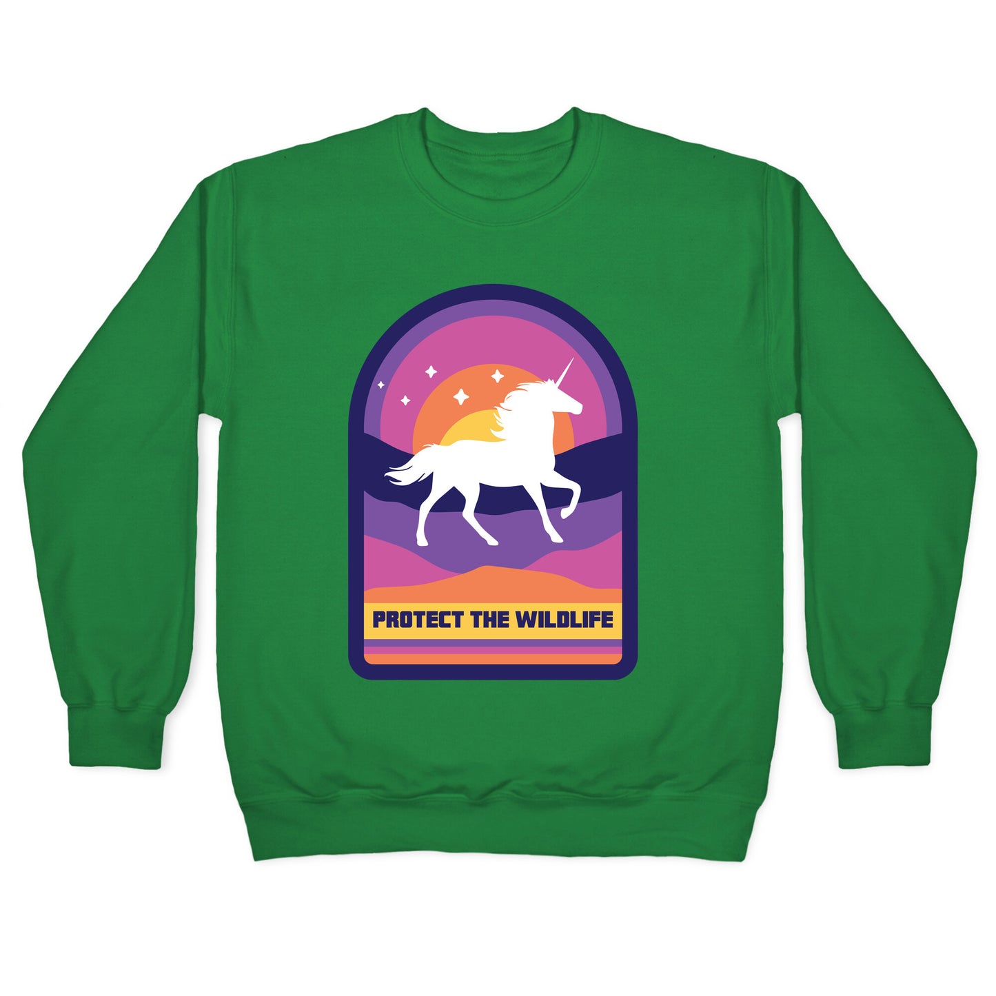 Protect The Wildlife (Unicorn) Crewneck Sweatshirt