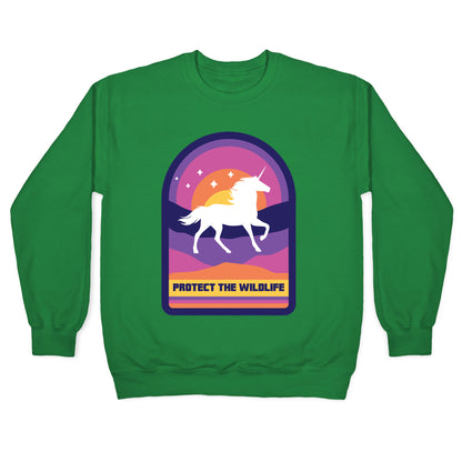 Protect The Wildlife (Unicorn) Crewneck Sweatshirt
