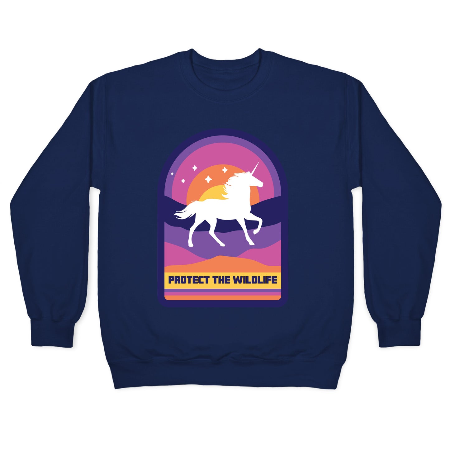 Protect The Wildlife (Unicorn) Crewneck Sweatshirt