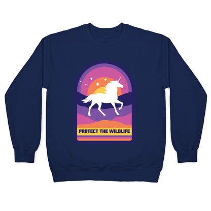 Protect The Wildlife (Unicorn) Crewneck Sweatshirt