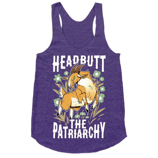 Headbutt The Patriarchy Racerback Tank