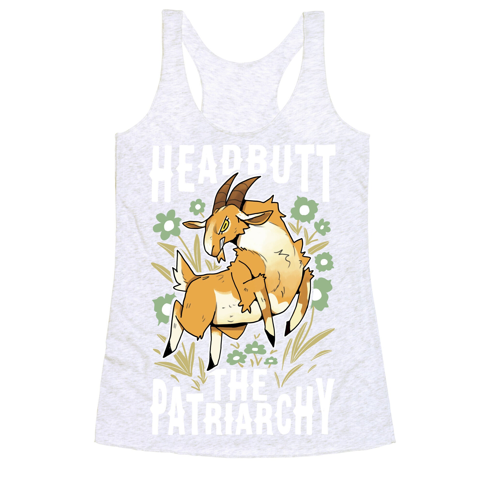 Headbutt The Patriarchy Racerback Tank