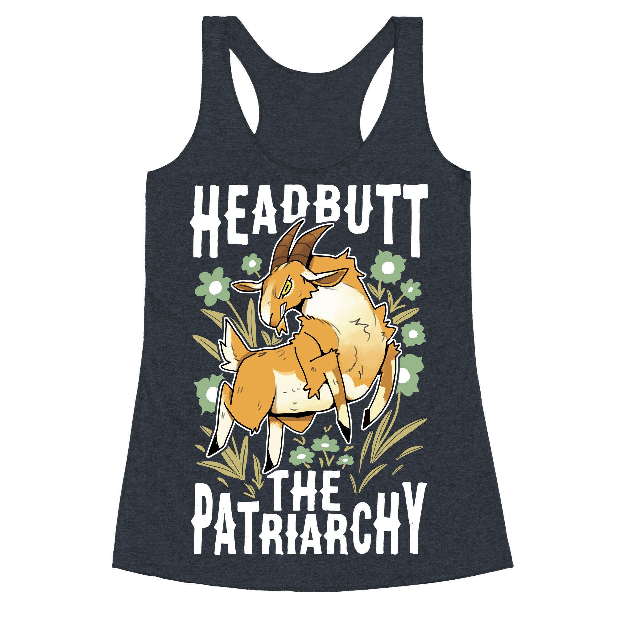 Headbutt The Patriarchy Racerback Tank