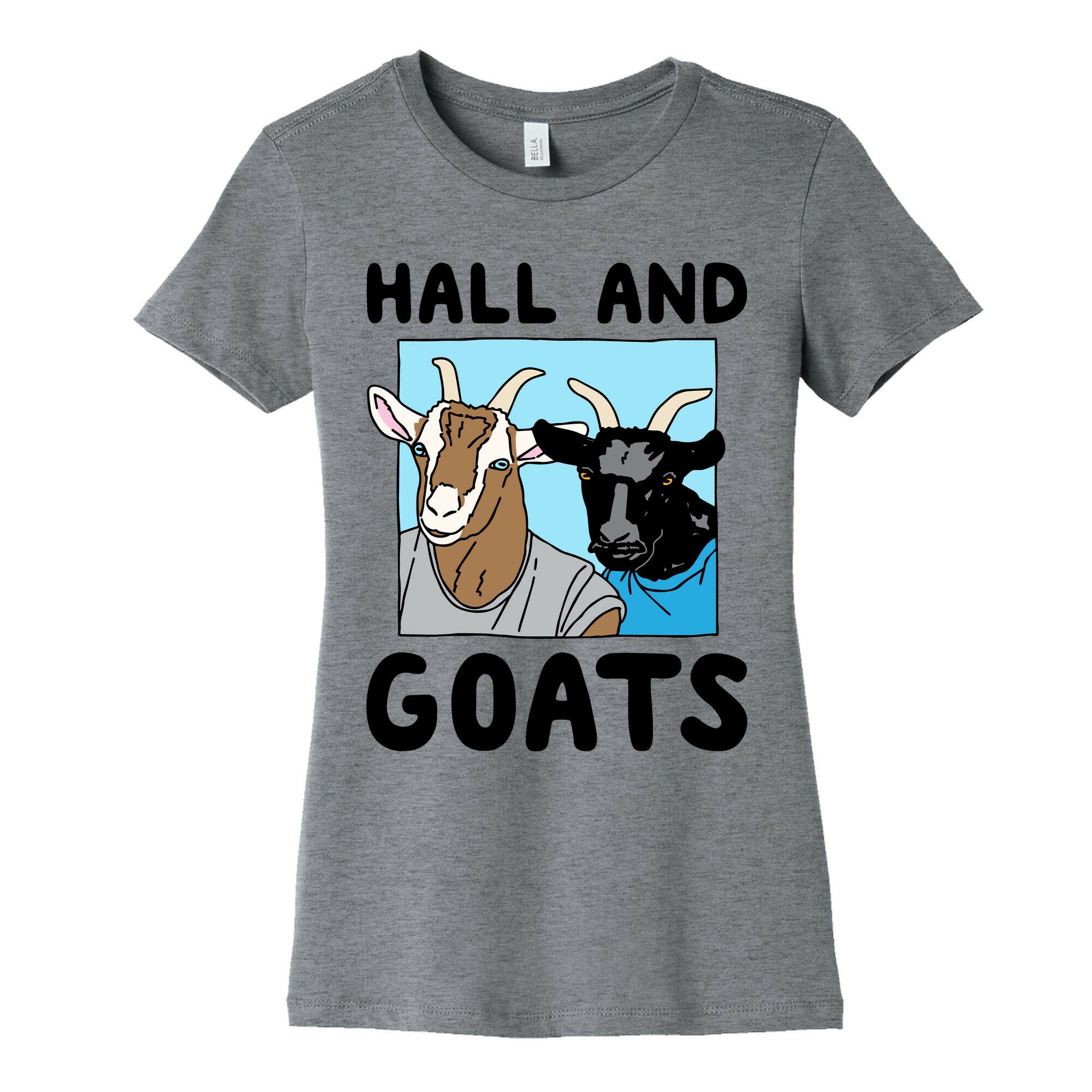 Hall And Goats Parody Women's Cotton Tee
