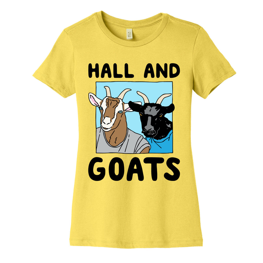 Hall And Goats Parody Women's Cotton Tee