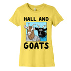 Hall And Goats Parody Women's Cotton Tee