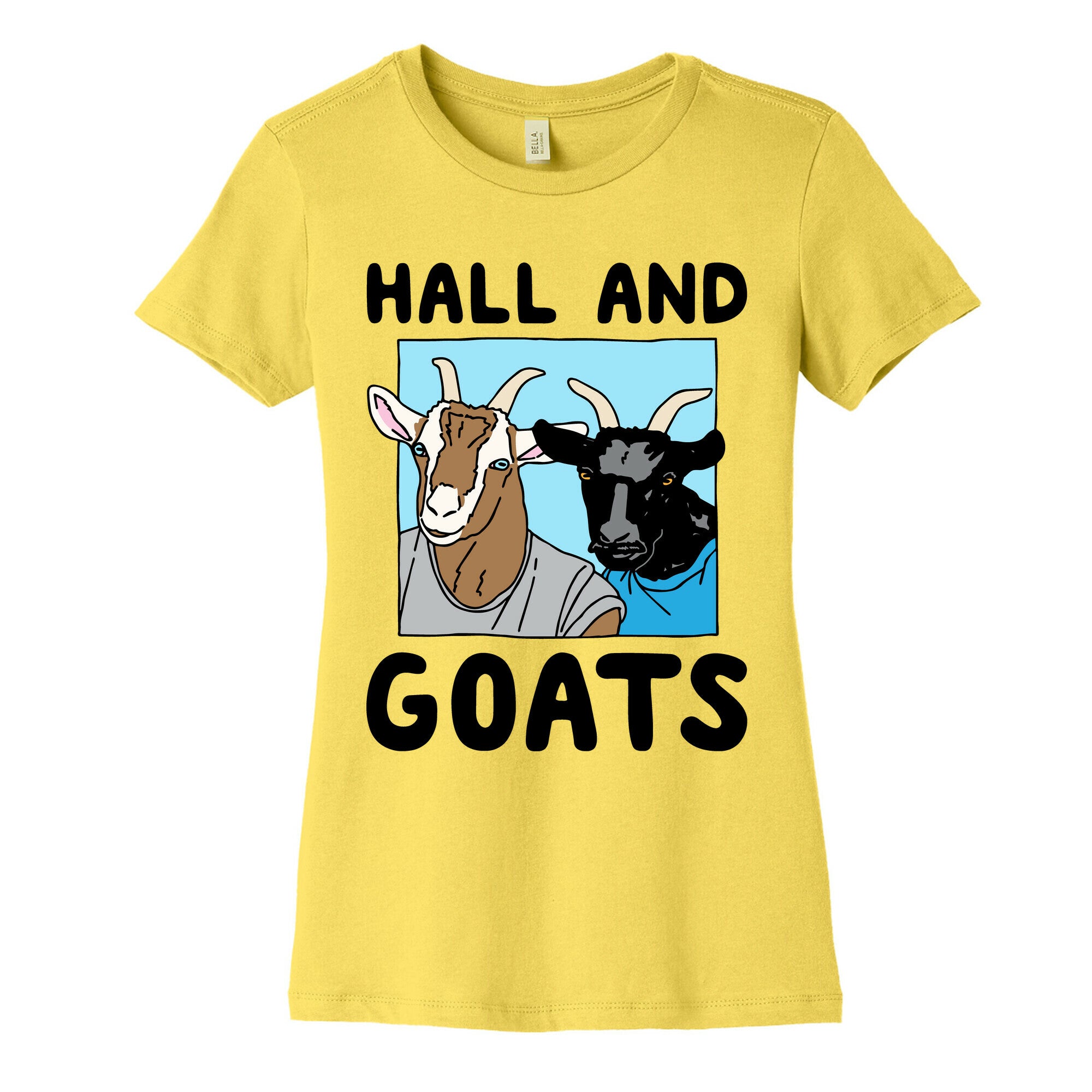 Hall And Goats Parody Women's Cotton Tee
