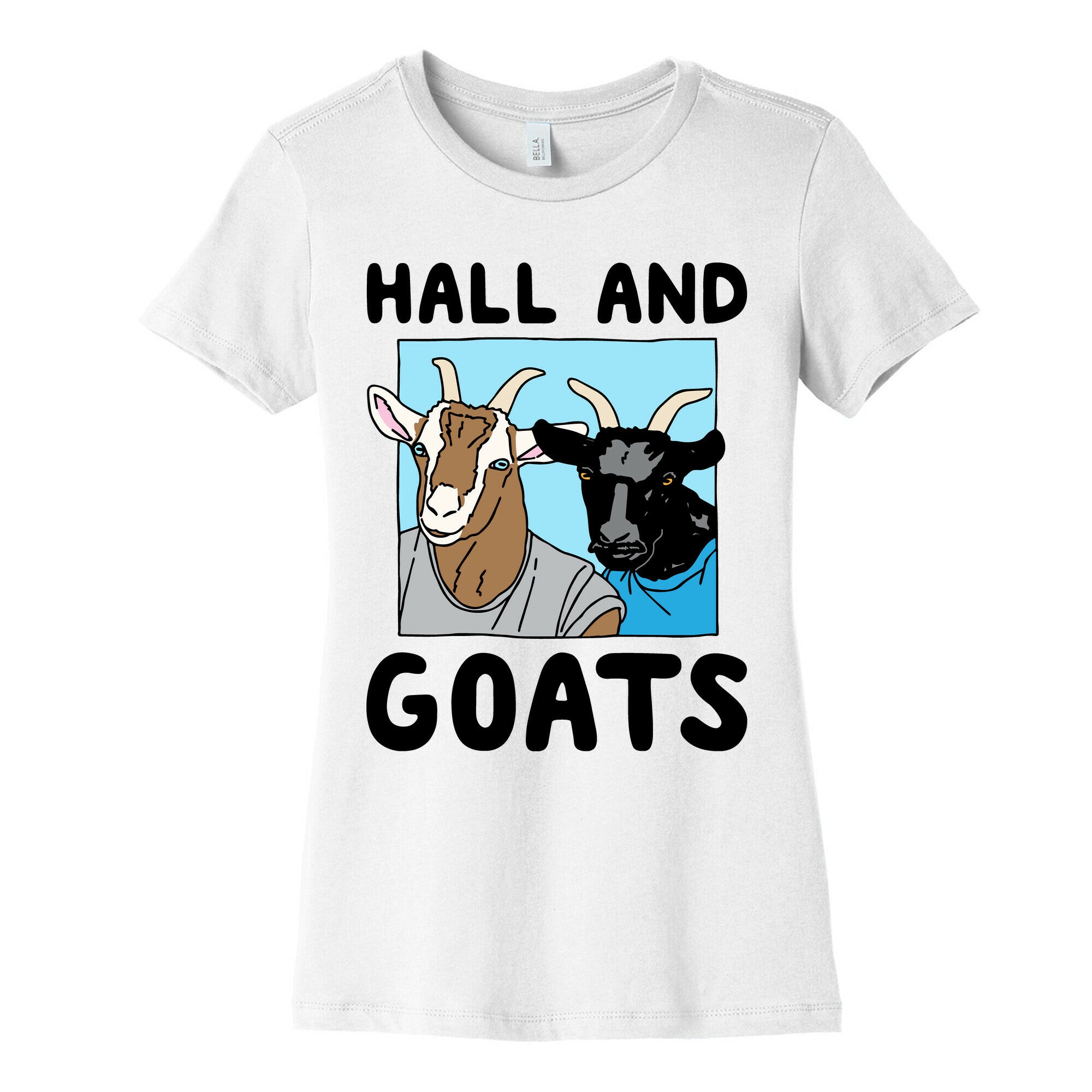 Hall And Goats Parody Women's Cotton Tee