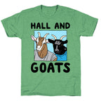 Hall And Goats Parody Unisex Triblend Tee