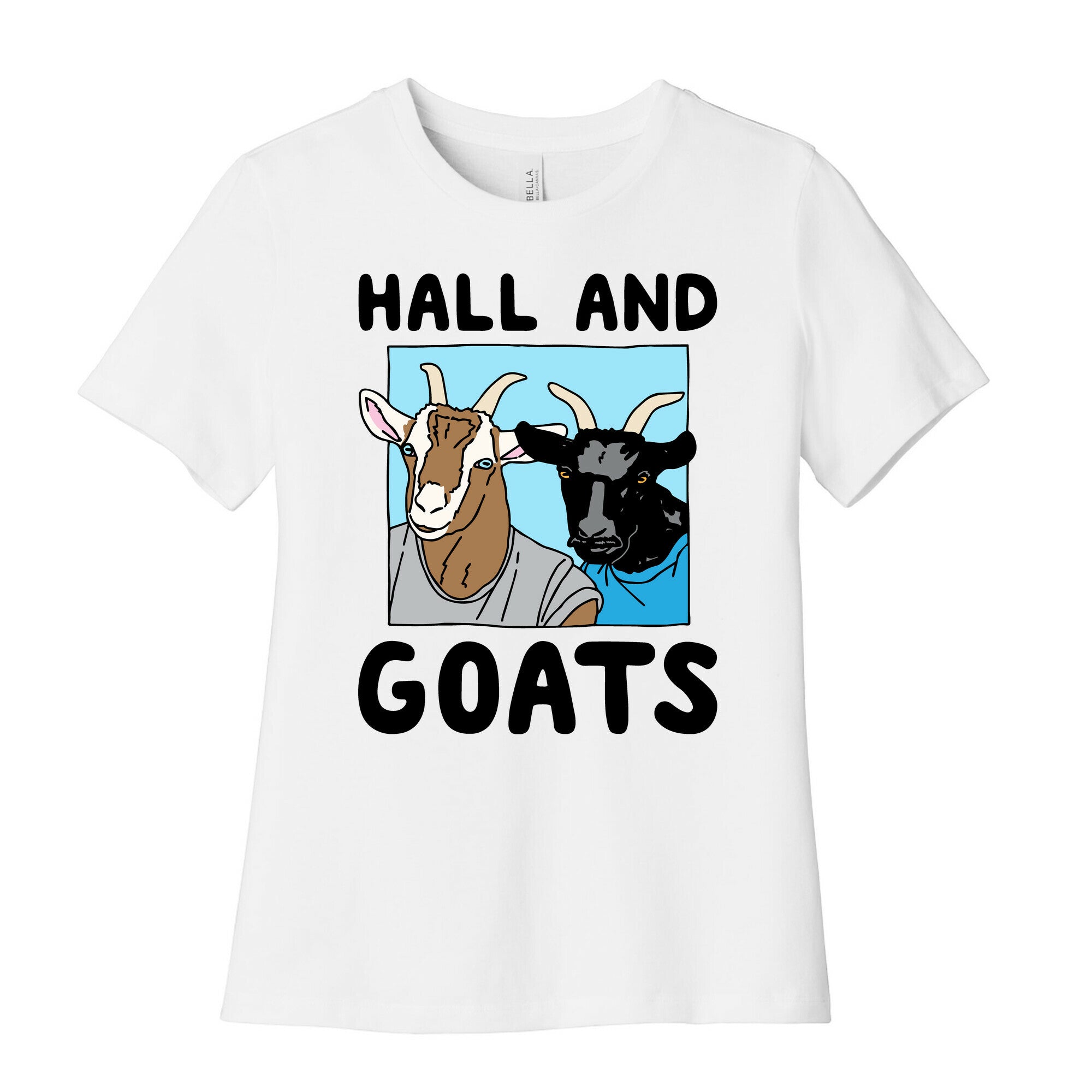Hall And Goats Parody Women's Cotton Tee