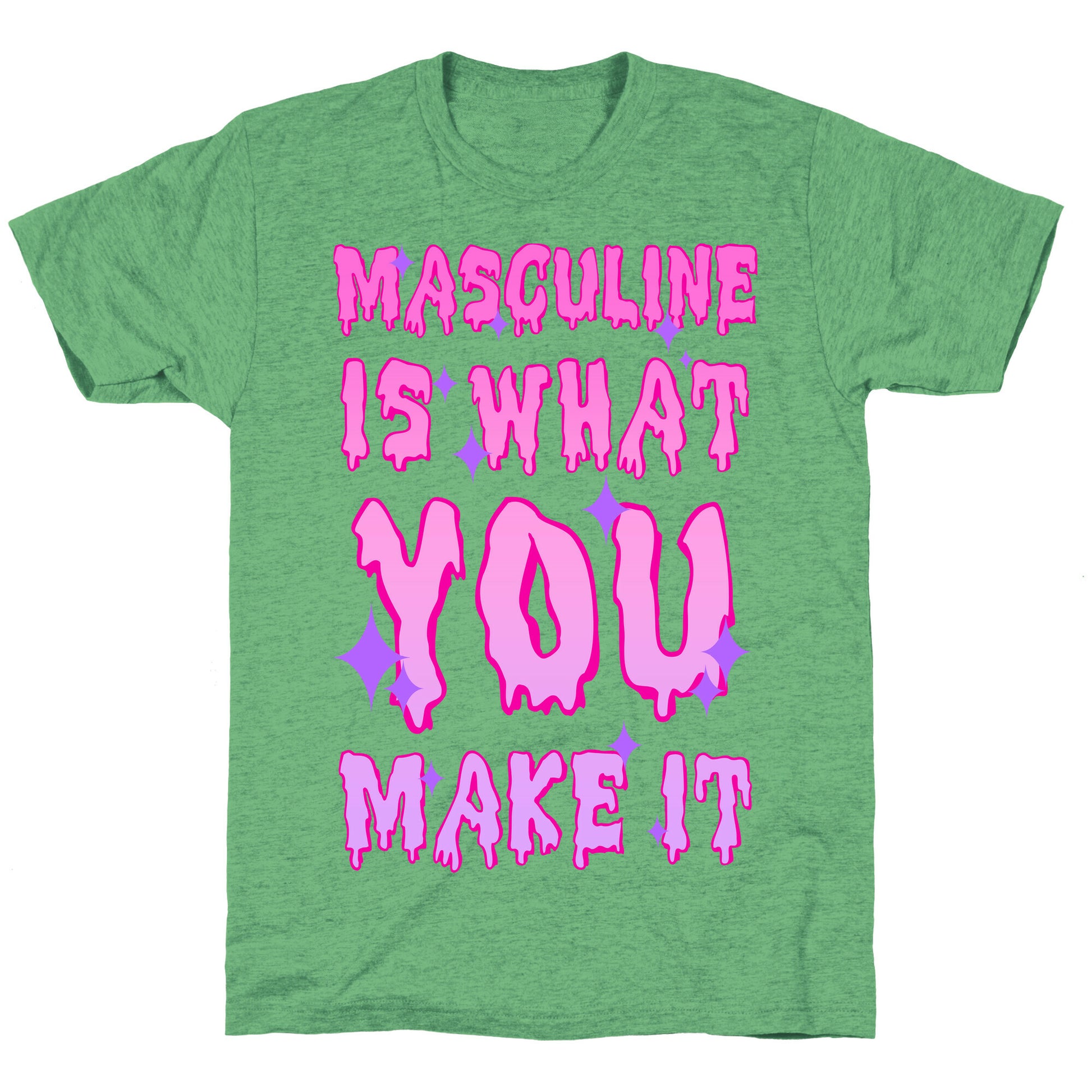 Masculine is What You Make It Unisex Triblend Tee