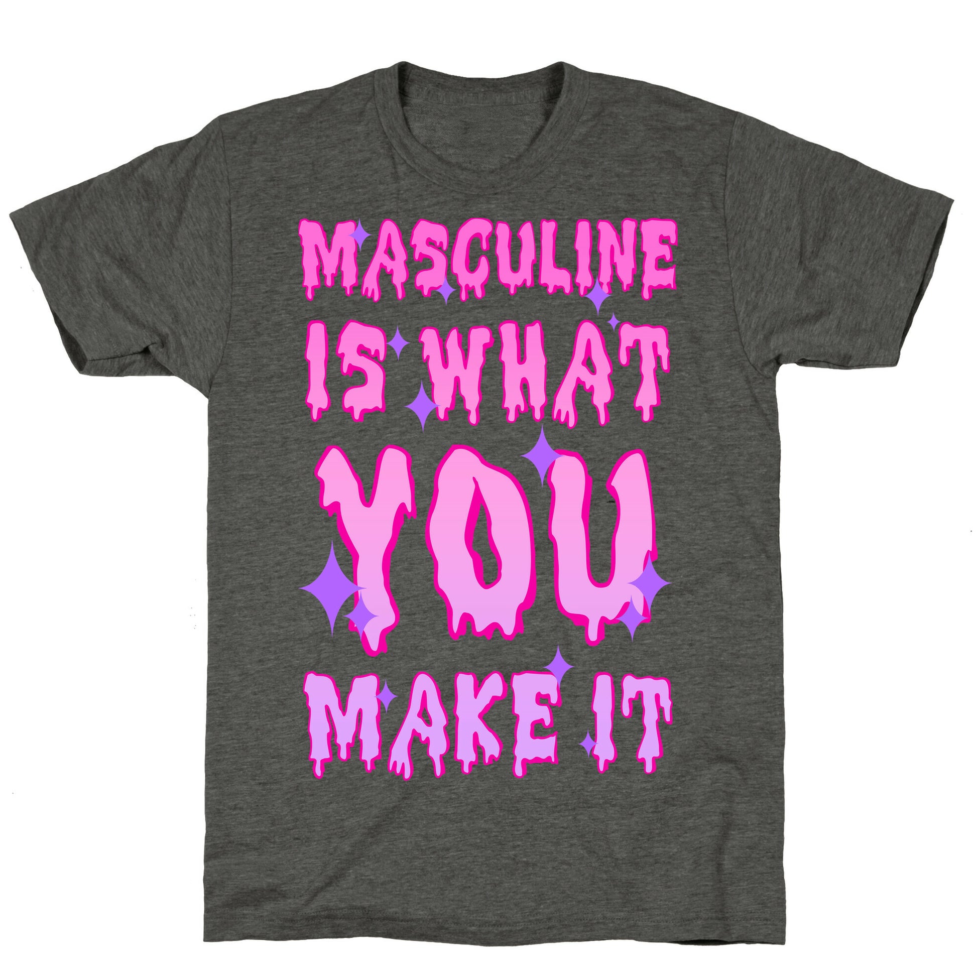 Masculine is What You Make It Unisex Triblend Tee