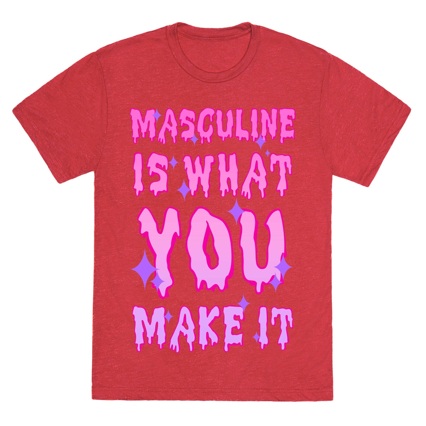 Masculine is What You Make It Unisex Triblend Tee