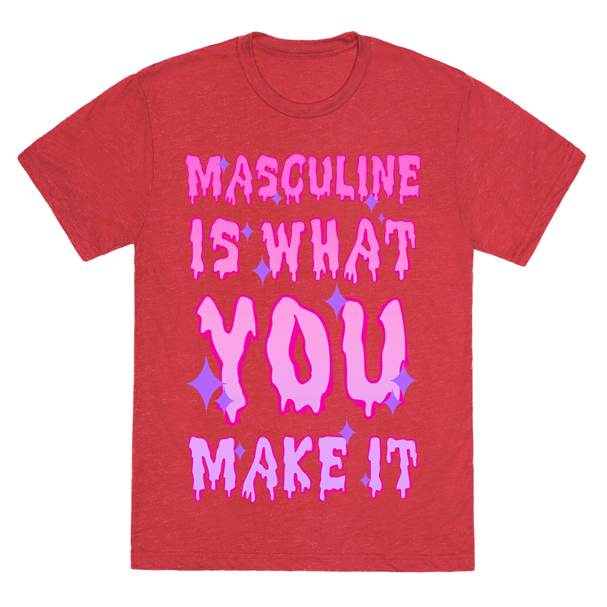 Masculine is What You Make It Unisex Triblend Tee