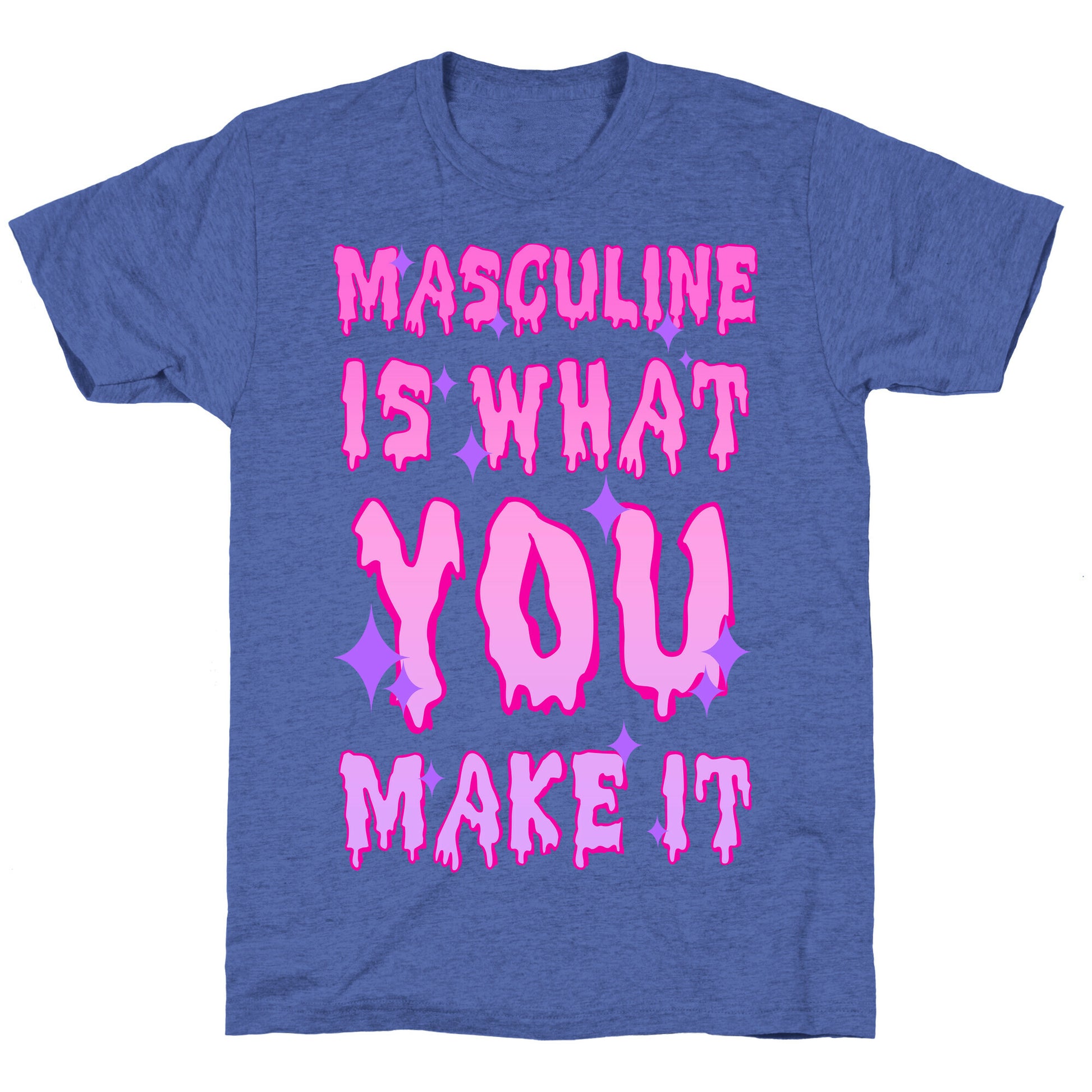 Masculine is What You Make It Unisex Triblend Tee