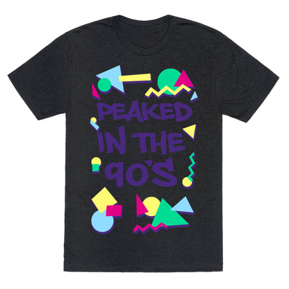 Peaked in the 90's Unisex Triblend Tee