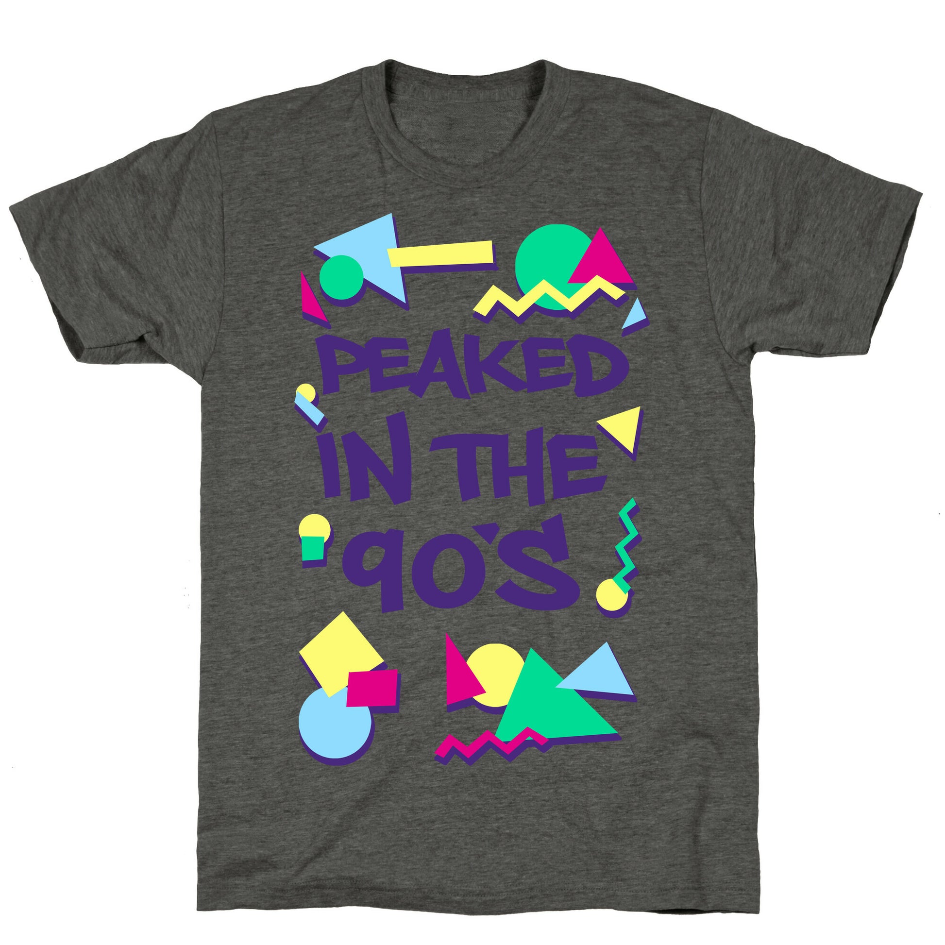Peaked in the 90's Unisex Triblend Tee