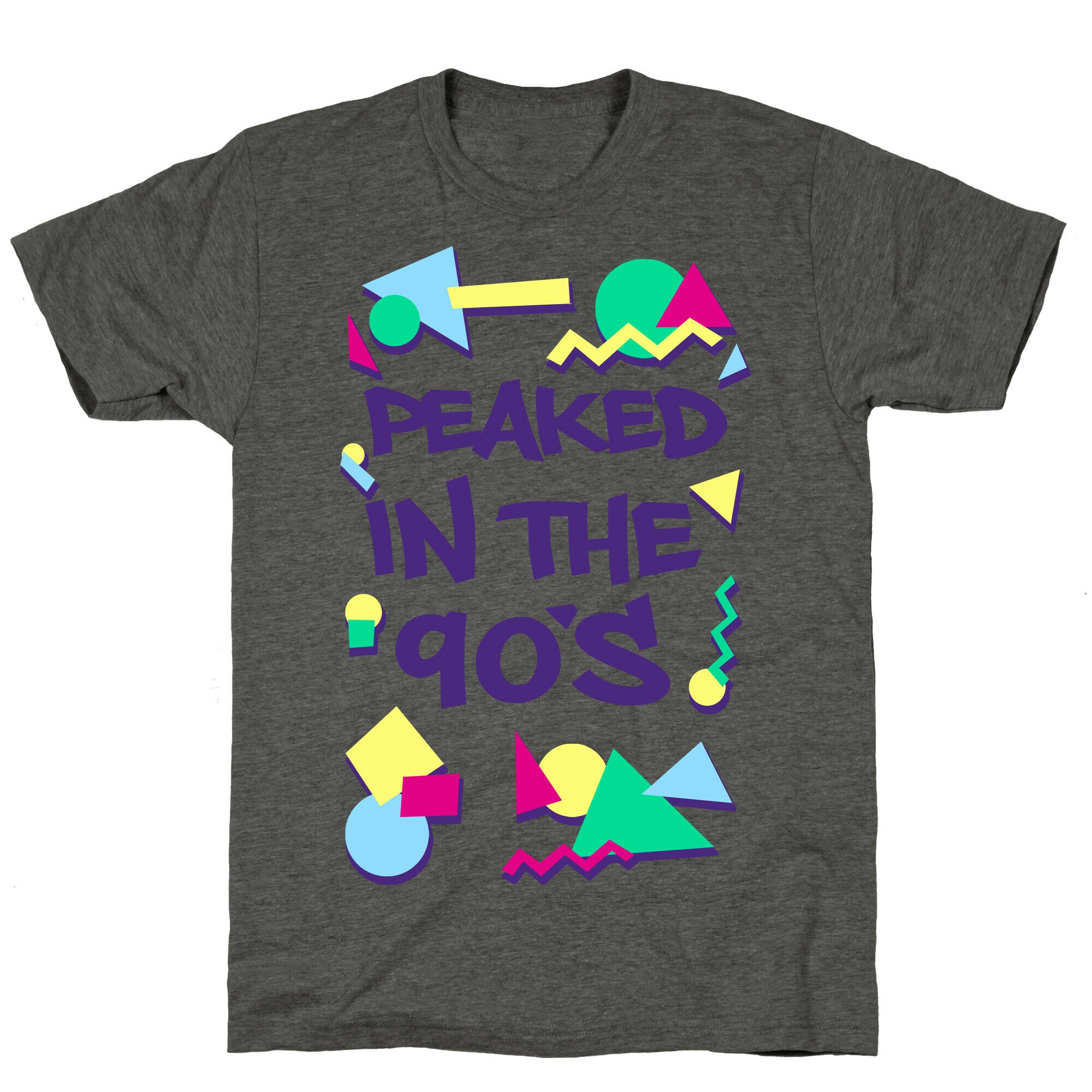 Peaked in the 90's Unisex Triblend Tee