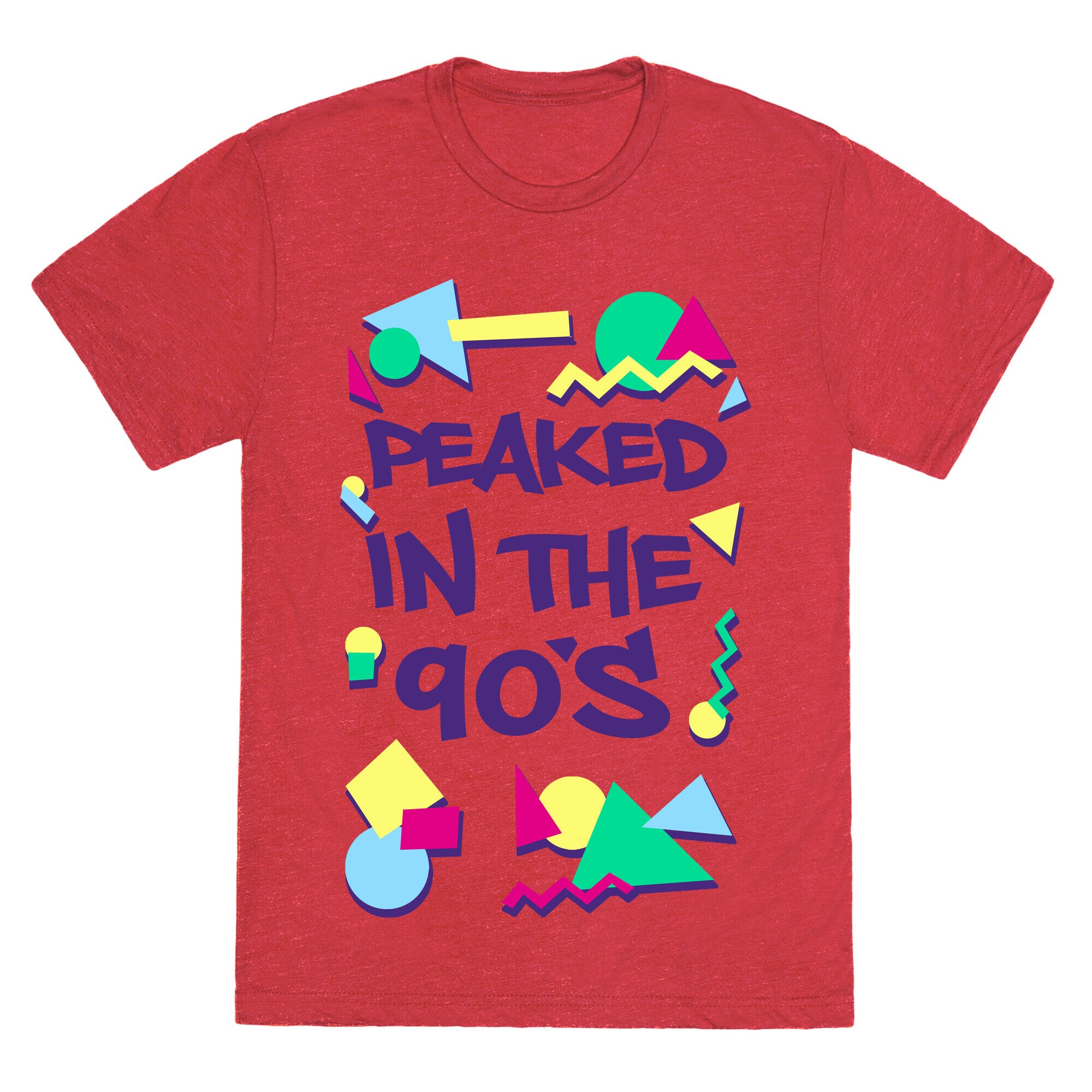 Peaked in the 90's Unisex Triblend Tee
